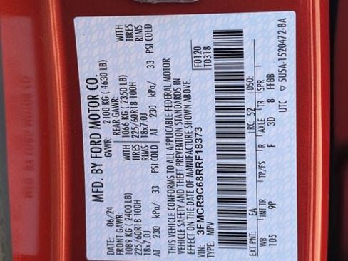 Certified 2024 Ford Bronco Sport Outer Banks w/ Tech Package image 32