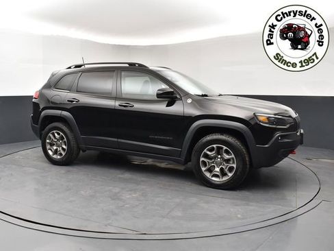 Used 2022 Jeep Cherokee Trailhawk w/ Premium Leather Package image 1