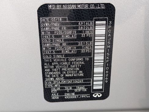 Used 2019 INFINITI QX50 Essential w/ Premium Heat Package image 44