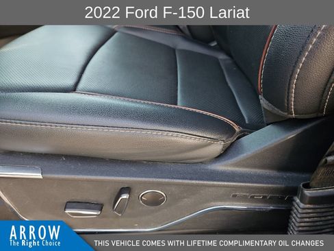 Used 2022 Ford F150 Lariat w/ Equipment Group 502A High AWD/4WD image 23