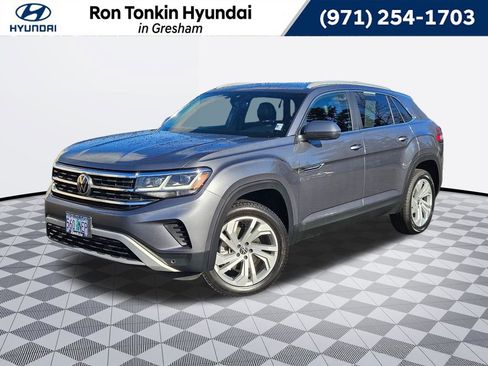 Used 2021 Volkswagen Atlas Cross Sport SEL AWD/4WD image 1