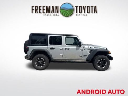 Used 2024 Jeep Wrangler Unlimited Rubicon 4xe AWD/4WD image 4