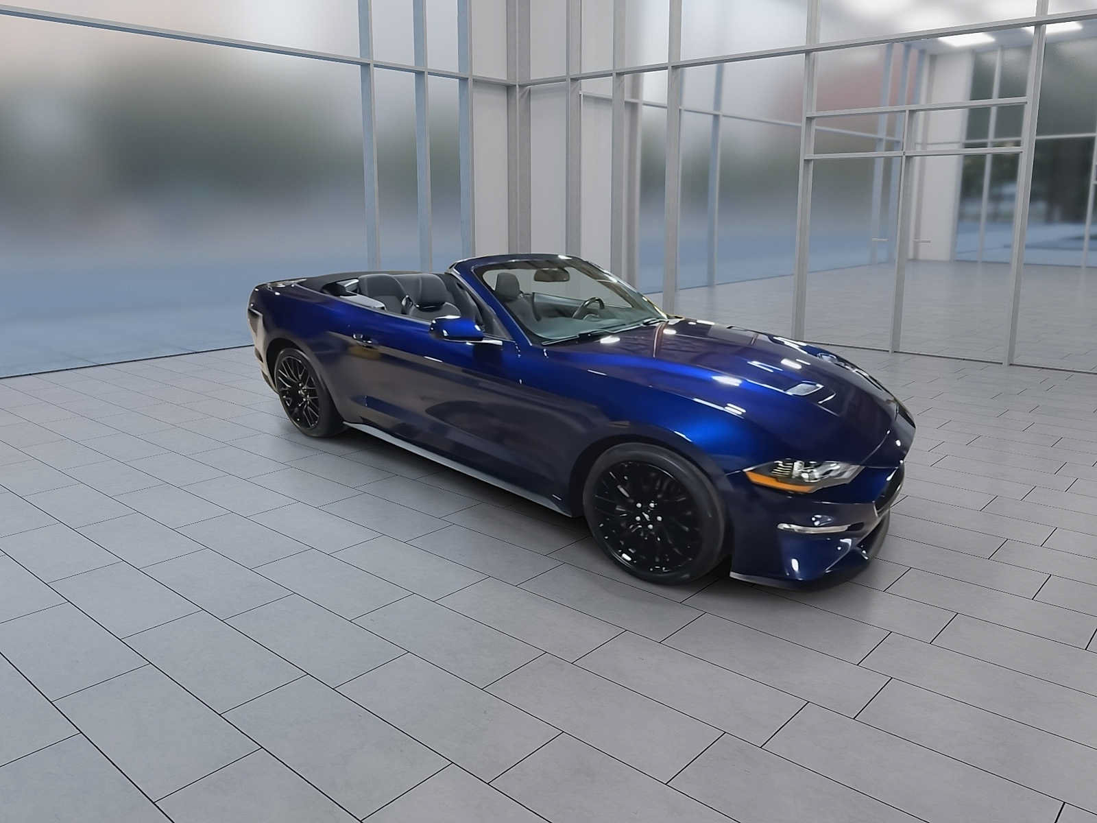 Used 2019 Ford Mustang Convertible w/ Ecoboost Performance Package RWD image 2