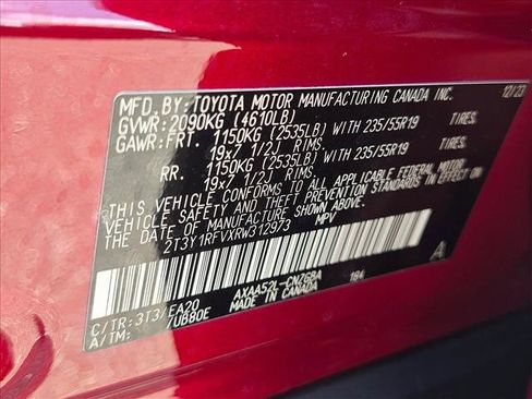 Used 2024 Toyota RAV4 Limited FWD image 23
