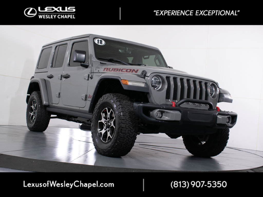 Used 2018 Jeep Wrangler Unlimited Rubicon AWD/4WD image 1