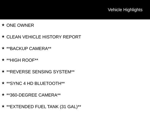 Used 2024 Ford Transit 350 148 High Roof Extended AWD w/ Load Area Protection Package image 14