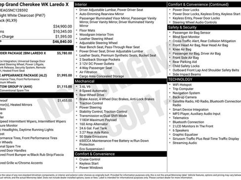 Used 2022 Jeep Grand Cherokee Laredo X RWD image 45