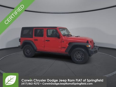 Certified 2024 Jeep Wrangler Sport S image 2
