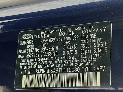 New 2026 Hyundai Palisade SEL Premium AWD/4WD image 24