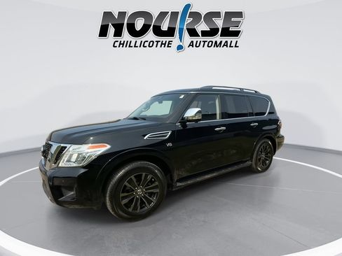 Used 2019 Nissan Armada Platinum w/ Captain's Chairs Package AWD/4WD image 4