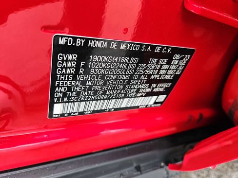 Certified 2024 Honda HR-V Sport image 7