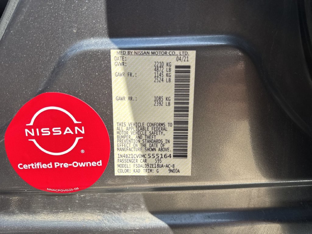 Certified 2021 Nissan Leaf SV Plus FWD image 24