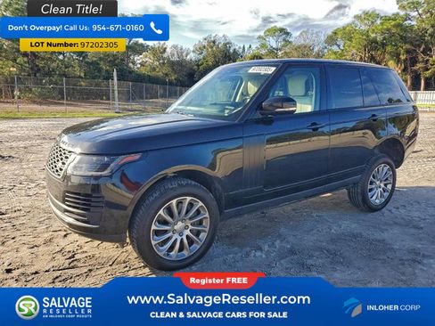 Used 2020 Land Rover Range Rover HSE AWD/4WD image 1