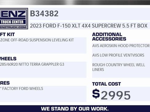 Used 2023 Ford F150 XLT w/ Equipment Group 302A High image 2