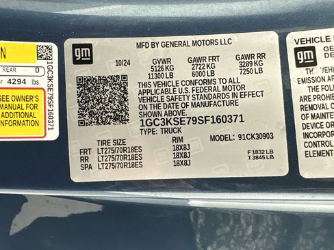 Certified 2025 Chevrolet Silverado 3500 W/T AWD/4WD image 18
