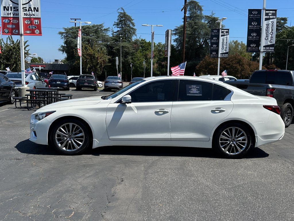 Certified 2023 INFINITI Q50 Luxe w/ Cargo Package RWD image 3