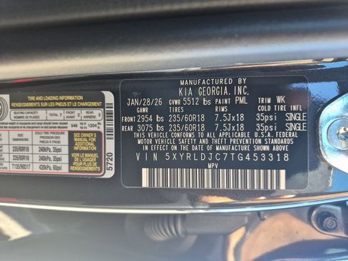 New 2026 Kia Sorento S image 27