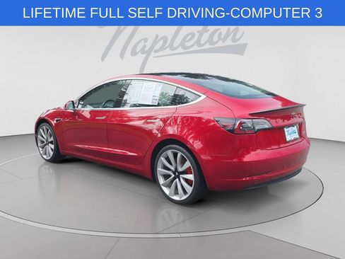 Used 2018 Tesla Model 3 Long Range AWD/4WD image 3