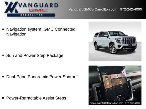 New 2026 GMC Yukon XL Denali w/ Sun & Power Step Package AWD/4WD image 6
