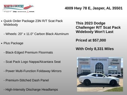 Used 2023 Dodge Challenger R/T Scat Pack RWD image 15