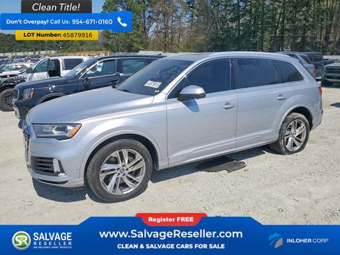 Used 2020 Audi Q7 3.0T Premium Plus AWD/4WD image 1