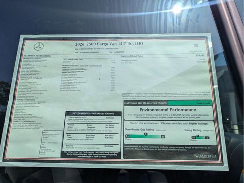 New 2026 Mercedes-Benz Sprinter 2500 image 13