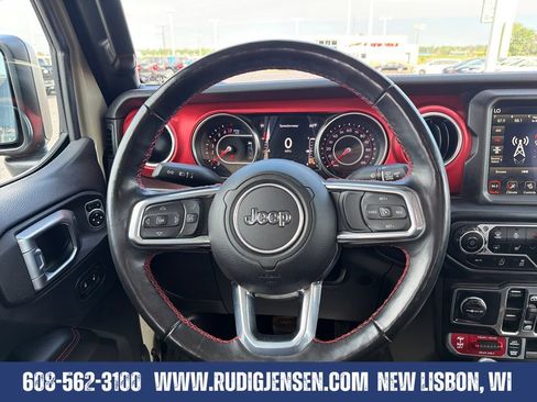 Used 2022 Jeep Gladiator Rubicon w/ LED Lighting Group AWD/4WD image 14