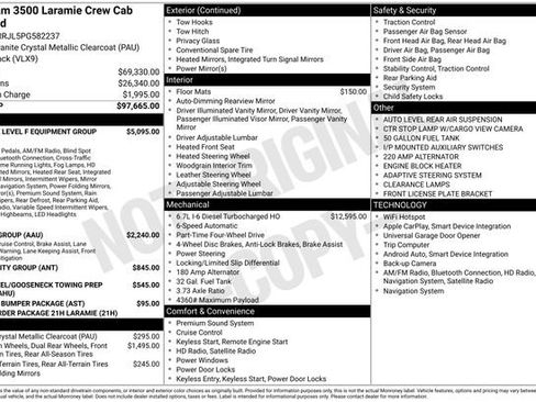 Used 2023 RAM 3500 Laramie AWD/4WD image 55
