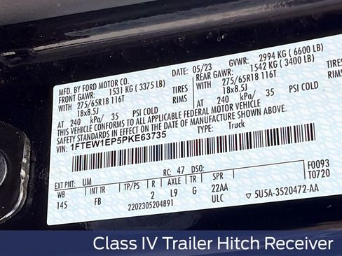 Used 2023 Ford F150 XLT w/ Equipment Group 302A High AWD/4WD image 37