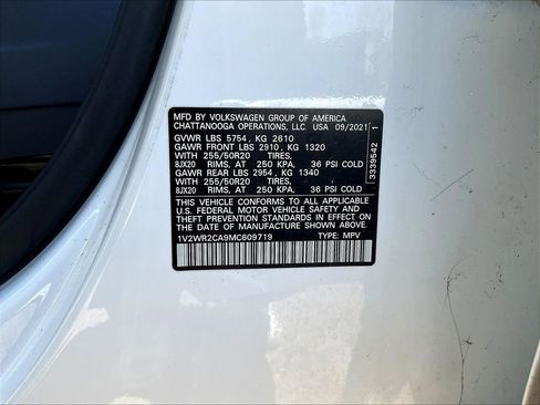 Used 2021 Volkswagen Atlas SE FWD image 19