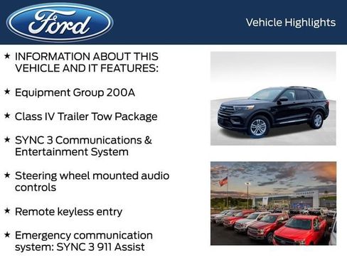 Used 2023 Ford Explorer XLT w/ Class IV Trailer Tow Package AWD/4WD image 4