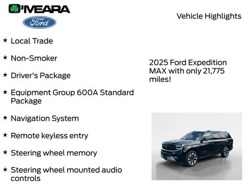 Used 2025 Ford Expedition Max Platinum w/ Driver's Package AWD/4WD image 7