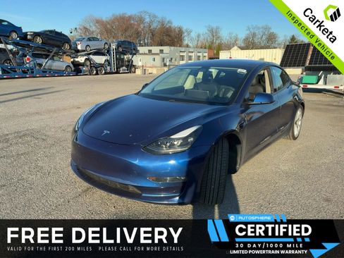 Used 2021 Tesla Model 3 Long Range image 1