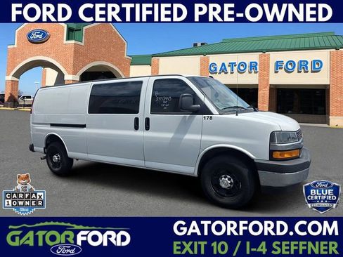 Used 2024 Chevrolet Express 2500 Extended w/ Driver Convenience Package RWD image 1