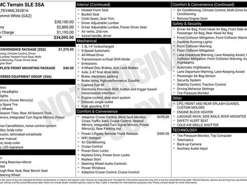 Used 2021 GMC Terrain SLE w/ Driver Convenience Package image 19