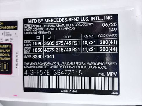 Certified 2025 Mercedes-Benz GLS 450 4MATIC image 26