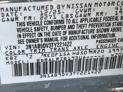 New 2026 Nissan Sentra SR w/ Floor Mat Package image 17