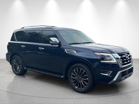 Used 2024 Nissan Armada Platinum w/ Captain's Chairs Package AWD/4WD image 7