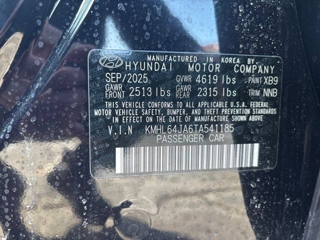 New 2026 Hyundai Sonata SEL AWD/4WD image 30