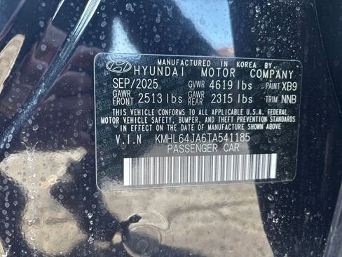 New 2026 Hyundai Sonata SEL AWD/4WD image 30