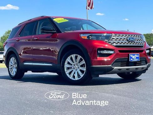 Certified 2022 Ford Explorer Limited w/ Equipment Group 301A RWD image 1