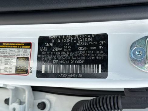 New 2026 Kia K5 GT-Line w/ GT-Line Red Interior Package FWD image 24