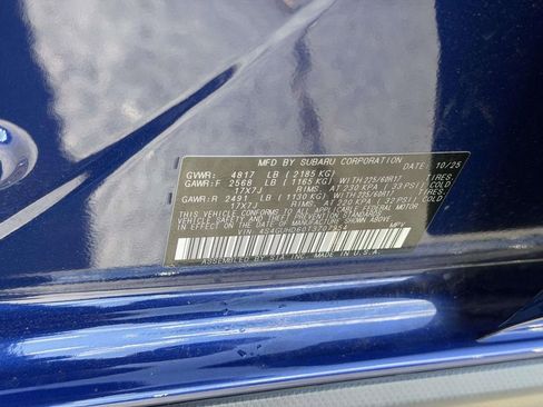 Used 2026 Subaru Crosstrek 2.0i Premium image 27