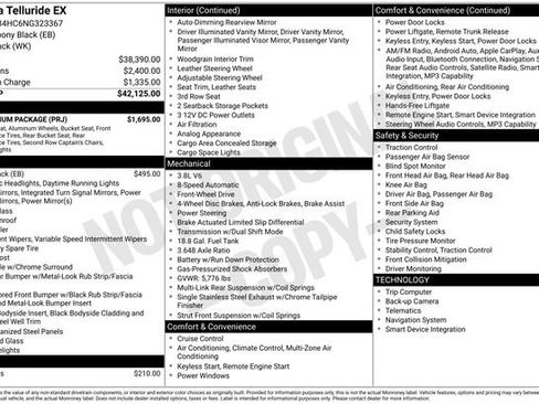 Certified 2022 Kia Telluride EX w/ EX Premium Package image 20