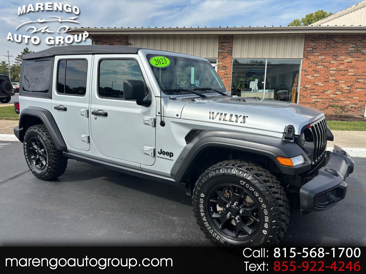 Used 2023 Jeep Wrangler Unlimited Sport AWD/4WD image 1