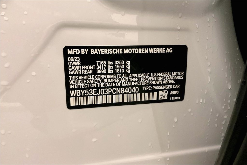 Certified 2023 BMW i7 xDrive60 AWD/4WD image 30