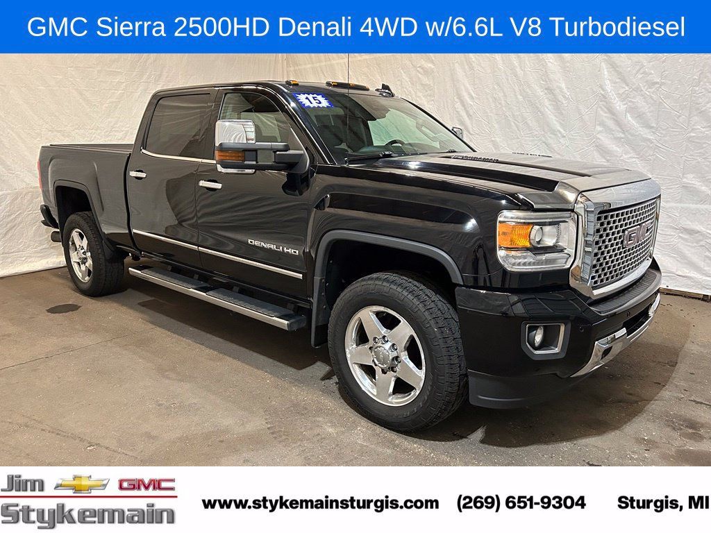 Used 2015 GMC Sierra 2500 Denali AWD/4WD image 1