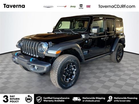 Used 2022 Jeep Wrangler Unlimited Rubicon 4xe image 1