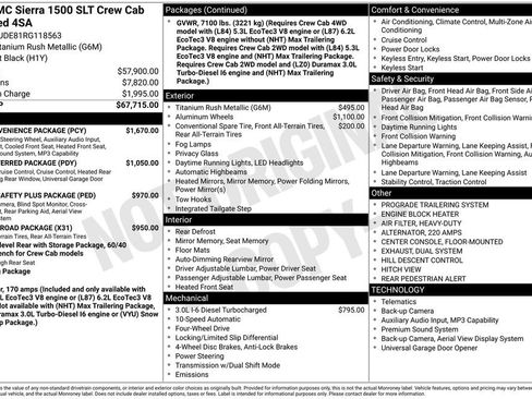 Certified 2024 GMC Sierra 1500 SLT w/ SLT Convenience Package image 13