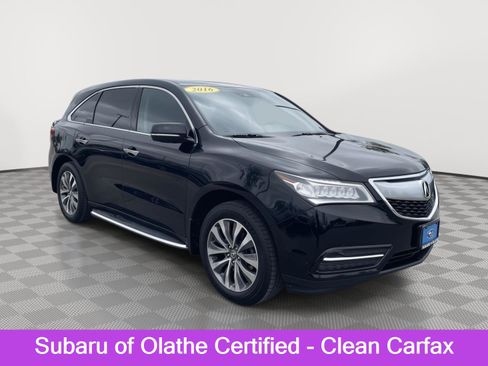 Used 2016 Acura MDX SH-AWD w/ Technology Package image 1